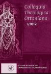 Colloquia Theologica Ottoniana 1/2012